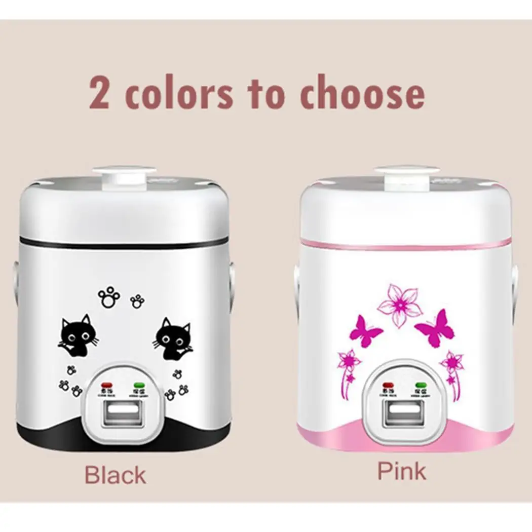 

Soup Pot Stew Food Steam Vegetables Non-stick Home 220v-50HZ Liner 1-2 Mini 1kg 20-30min Electric Rice Cooker