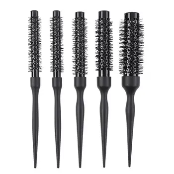 

1pc Pro Wavy Curly Round Roll Hair Brush Salon Barber Hairdress Beauty Comb Hairdressing Salon Hair Dressing Styling Tool