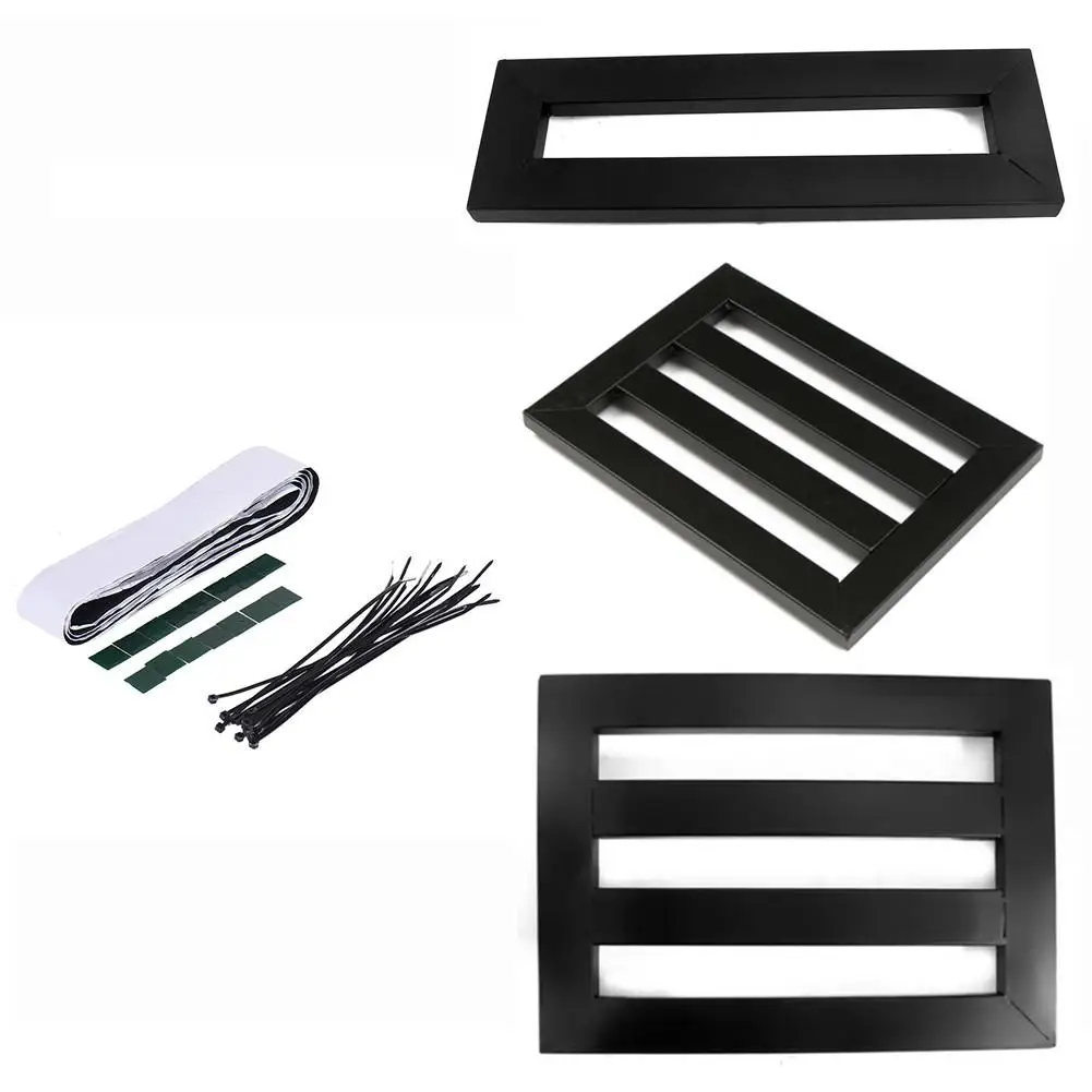 

KOKKO Guitar Effects Pedal Boards Guitarra Pedalboard Metal Alloy Holder with Magic Mounting Tape Hook + Loop Guitar Accessories