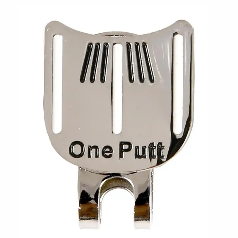 Hot Sale Golf Cap Clip Golf Ball Aiming Marker Alloy Professional Golf Training Aids Accessories High Quality Promotion