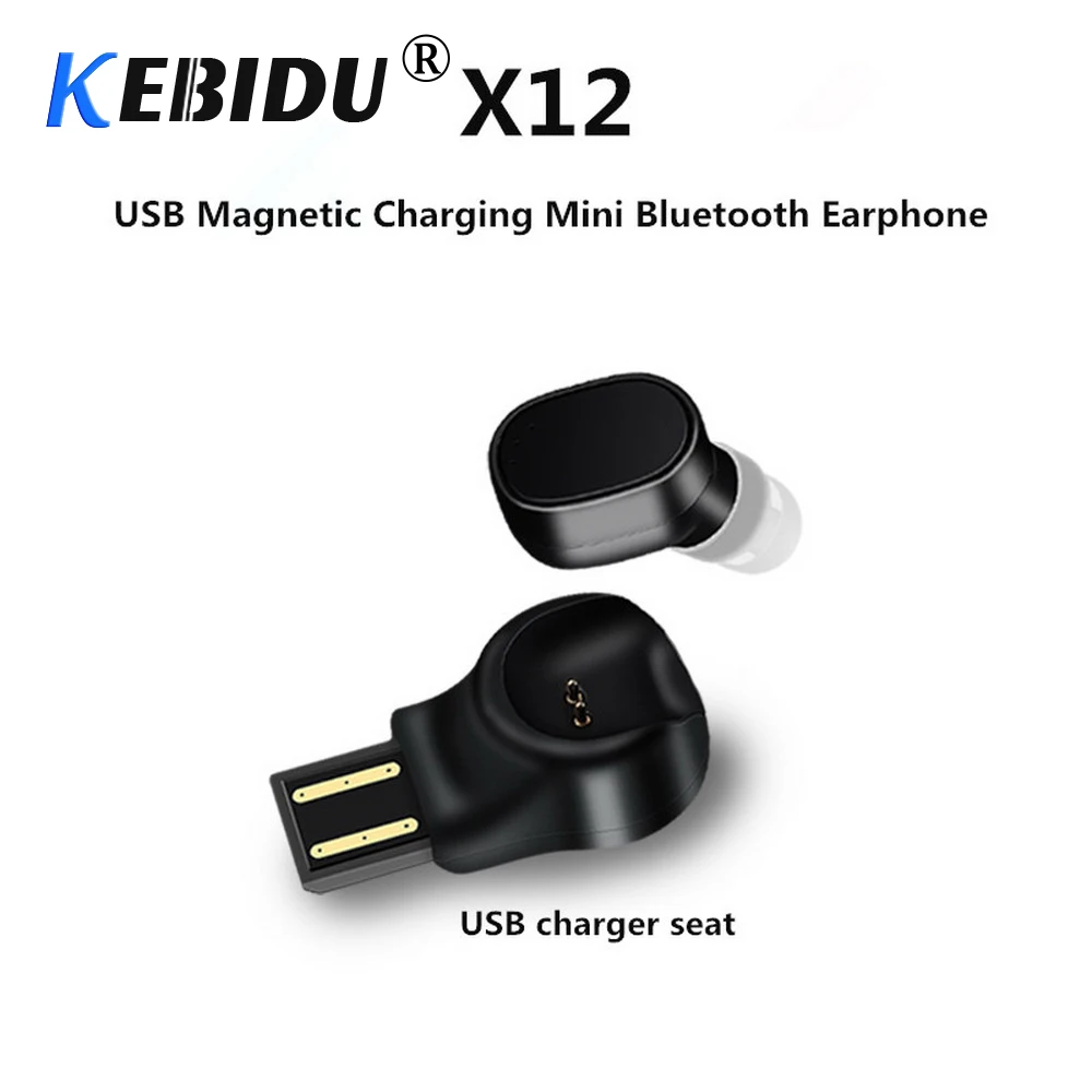 KEBIDU X12 Bluetooth наушники мини беспроводные обеспечивают защиту от BluetoothV4.1 наушников
