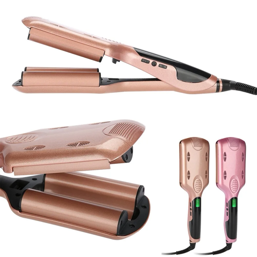 Новые бигуди для волос паровой спрей автоматические цифровые щипцы завивки