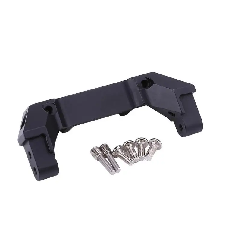 RC Crawler Cars Parts Accessories RC Metal Aluminum Rear Bumper Bracket Anti Collision Climbing Car Toys Rear Bumper Bracket 