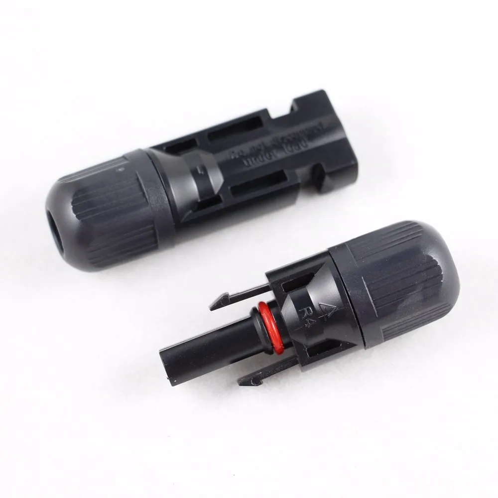 

CLAITE MC4X-B2 Male & Female MC4 Solar Panel Cable Connector Suitable Cable Cross Sections for PV Solar Panel Cable Accessories