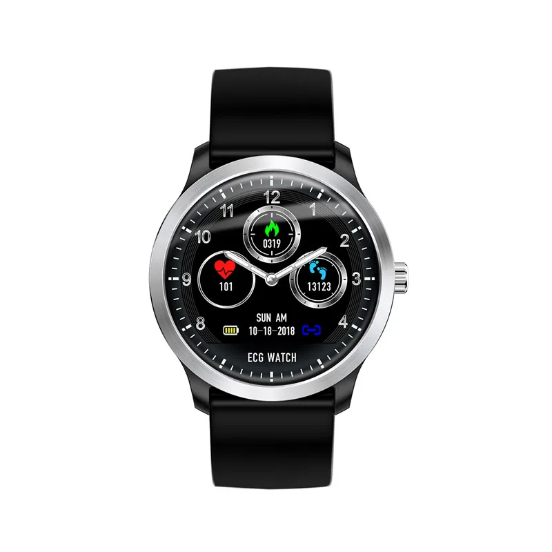 Lsmartlife N58 ECG PPG Smart Watch support Electrocardiogram Measurement 3D UI Multisport Fitness Tracker Smartwatch Lsmartlife N58 ECG PPG Smart Watch support Electrocardiogram Measurement 3D UI Multisport Fitness Tracker Smartwatch