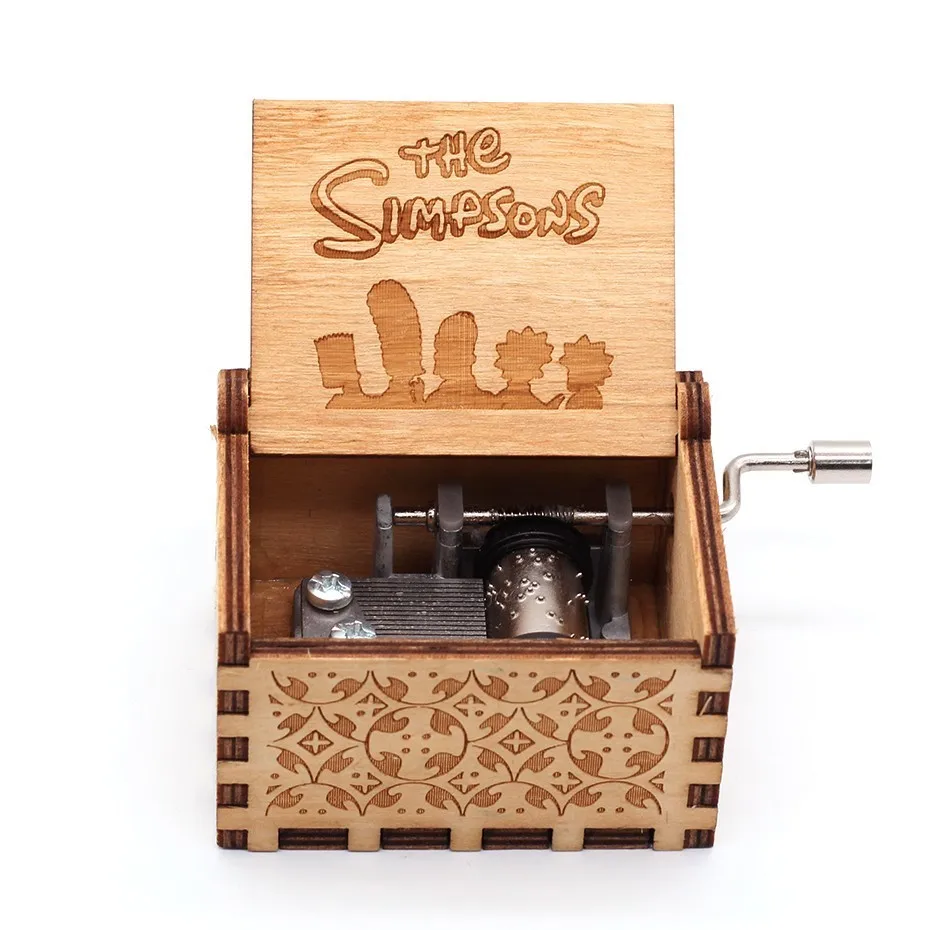 

Direct Selling You're My Sunshine Simpson Caixa De Musica Digital Baby Hand Cranked Music Box Moon River Christmas Gifts