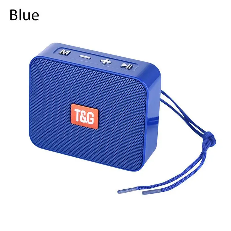 

TG166 Mini Bluetooth Speaker Innovative Square Portable Wireless Micro TF Card Bass For Camping Outdoor Beach Sports Pool Party