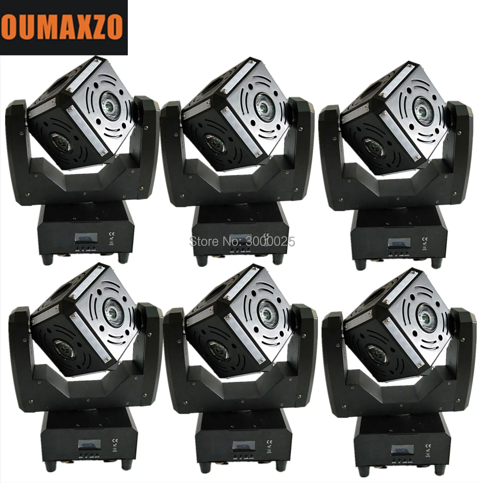 6PCS/LOT Magic Cube Led Beam Moving Head Light Colorful 6x12W with RGBW for Dj Disco Stage and Bar Led Magic Cube Beam Moving 6PCS/LOT Magic Cube Led Beam Moving Head Light Colorful 6x12W with RGBW for Dj Disco Stage and Bar Led Magic Cube Beam Moving