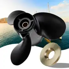 48-828154A12 для Mercury 6-15HP 9x8 МОРСКОЙ лодочный подвесной пропеллер алюминиевый сплав 8 сплайн зуб 3 лезвия Стандартное вращение