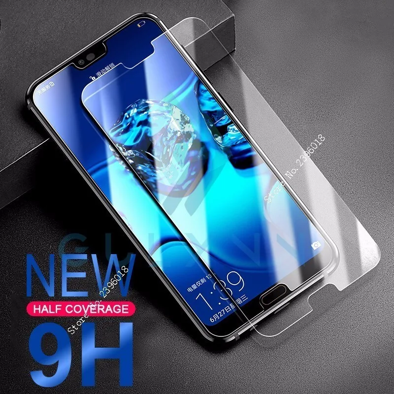 Защитное стекло закаленное 9H HD для Huawei Y6 Prime 2018 2019 Y9 Y7 Honor 7A 7C 7X Pro|Защитные стёкла и