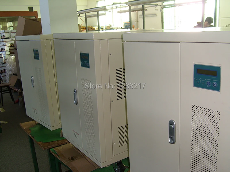 Трехфазный 5KW сетка от инвертора DC48V для AC380V встроенный AC Зарядное устройство UPS