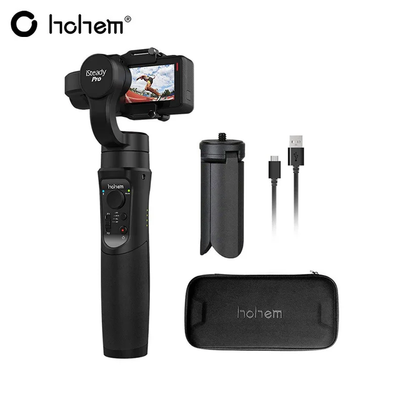 

Hohem iSteady Pro 3-axis Handheld Gimbal Stabilizer for Gopro Hero 2018/6/5/4/3+/3/Yi 4K / AEE / SJCAM Sports Cams Action Camera