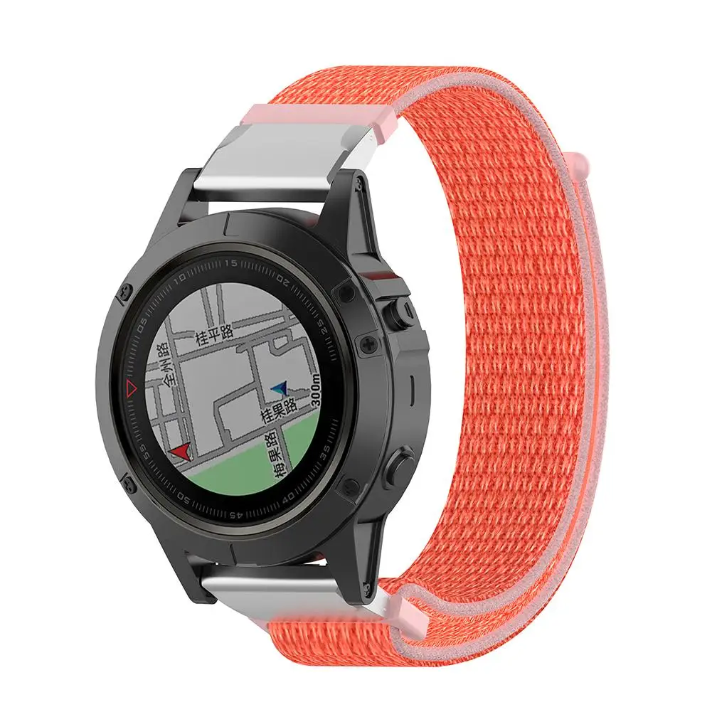 Для Garmin Fenix 5 Forerunner 935 Quatix сапфир подход S60 Quick Release нейлон спортивные группы ремешок