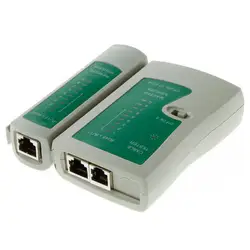 Горячая сетевой кабель тестер Tracker Cat5 RJ45 RJ11 RJ12 LAN Кабельный тестер Ручной провода телефонной линии детектор инструмент кабельный тестер