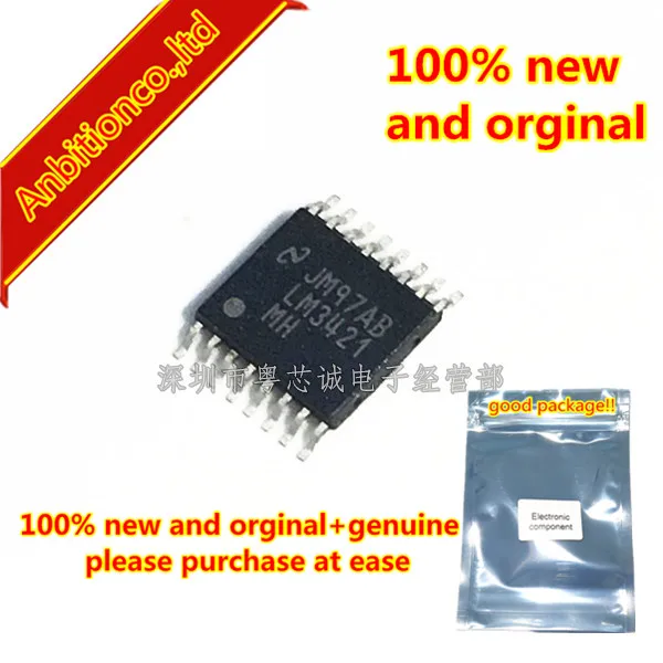 5pcs 100% new and orginal LM3421MHX LM3421MH LM3421 TSSOP16 N-Channel Controllers for Constant Current LED Drivers in stock | Мобильные