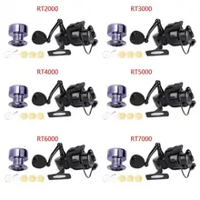 13+ 1BB 5,0: 1 5,2: 1 высокоскоростная Рыболовная катушка, металлическая Рыболовная катушка для соленой воды, RT2000-7000 катушка для морской рыбалки из алюминиевого сплава