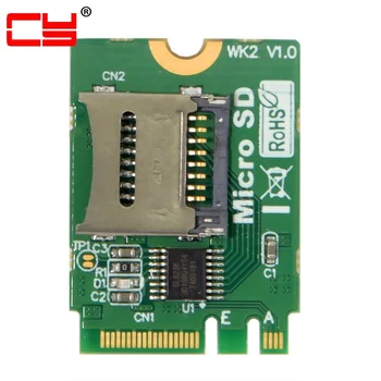 

Micro SD SDHC SDXC TF to M2 NGFF key A.E WIFI Slot Card Rearder T-Flash Card M.2 A+E Card Adapter Kit