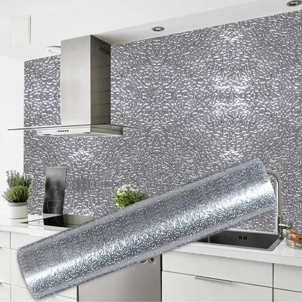 

5*61cm New Home Anti-Fouling Kitchen Tiles Protective Cover Sticker Self-Adhesive Decal Wall Sticker Decoration