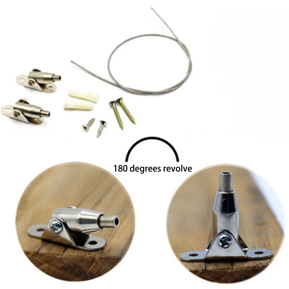 

2pcs/set Provide Safety Childproof Adjustable Anti-Tip Straps Practical For Kids And Furniture Metal Fastener