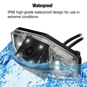 

170 Degree Black CCD Car Reverse Back up Rear View Camera For Honda-Accord-Pilot-Civic EK FD for Odyssey for Acura TSX