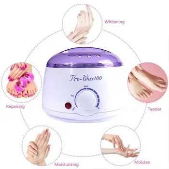 

Hair Removal Wax Heater Kit Set Elaborately Selected 3-in-1 Beauty Hair Removal Wax Beans 100W Hot Wax Heater