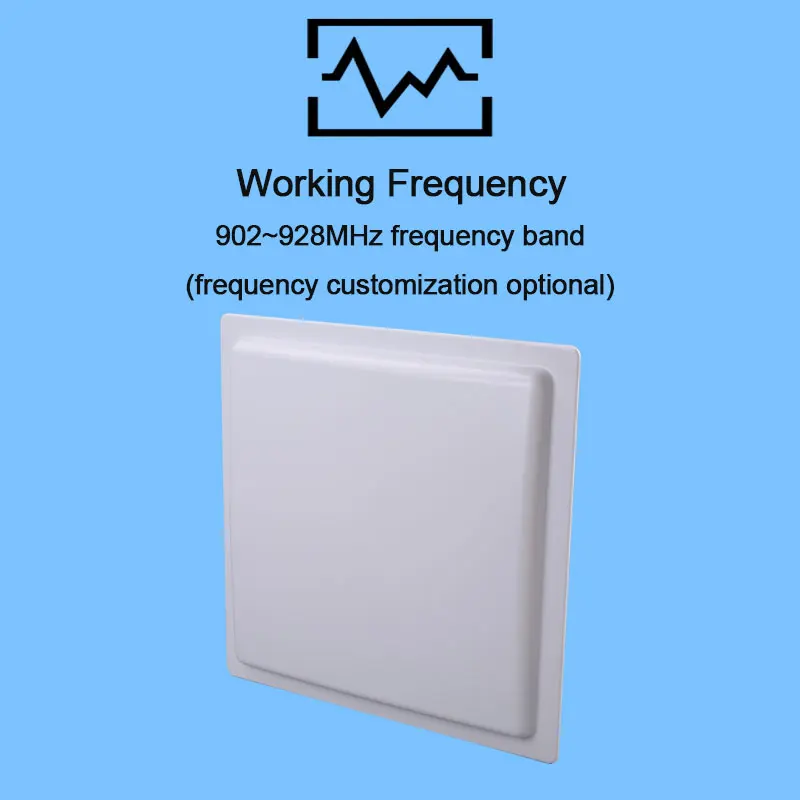 OULET UHF Rfid считыватель длиной 10 м лазерный дальномер с 12dbi Антенна Бесплатный SDK