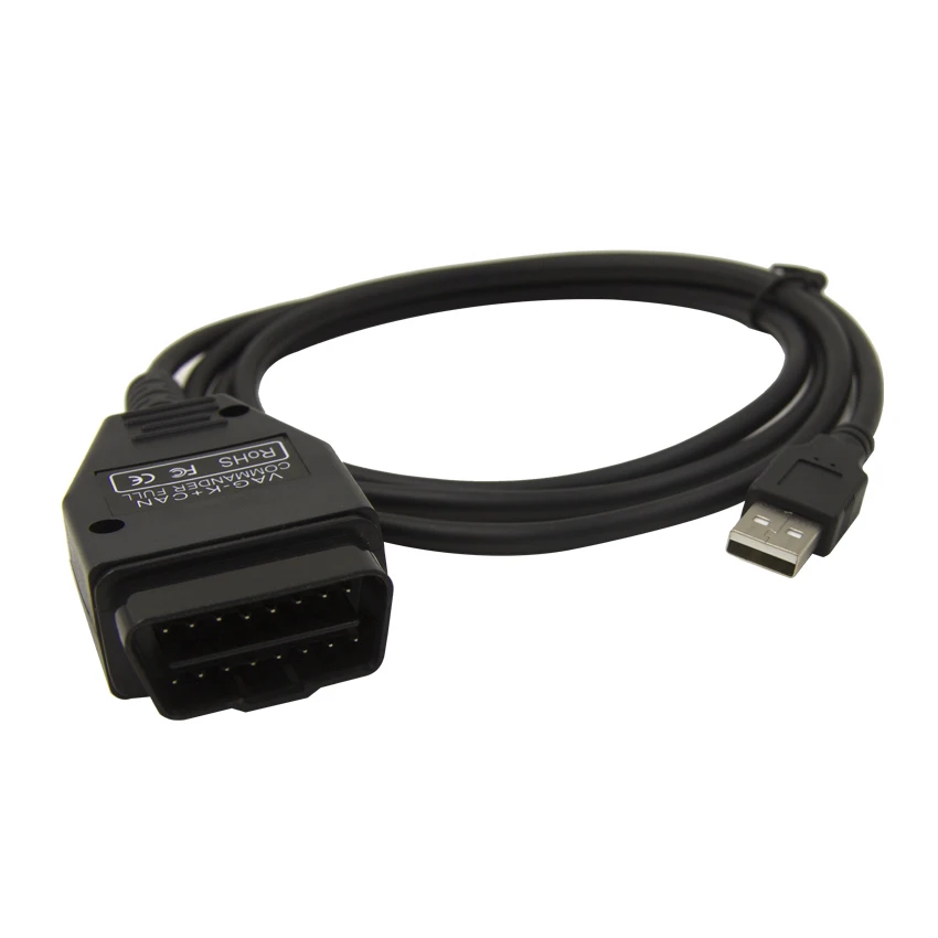 Диагностический сканер Vag K + can Commander 1 4 Obd2 Obdii с чипом Ft232rl Pic18f258 Com кабель для Vw Skoda