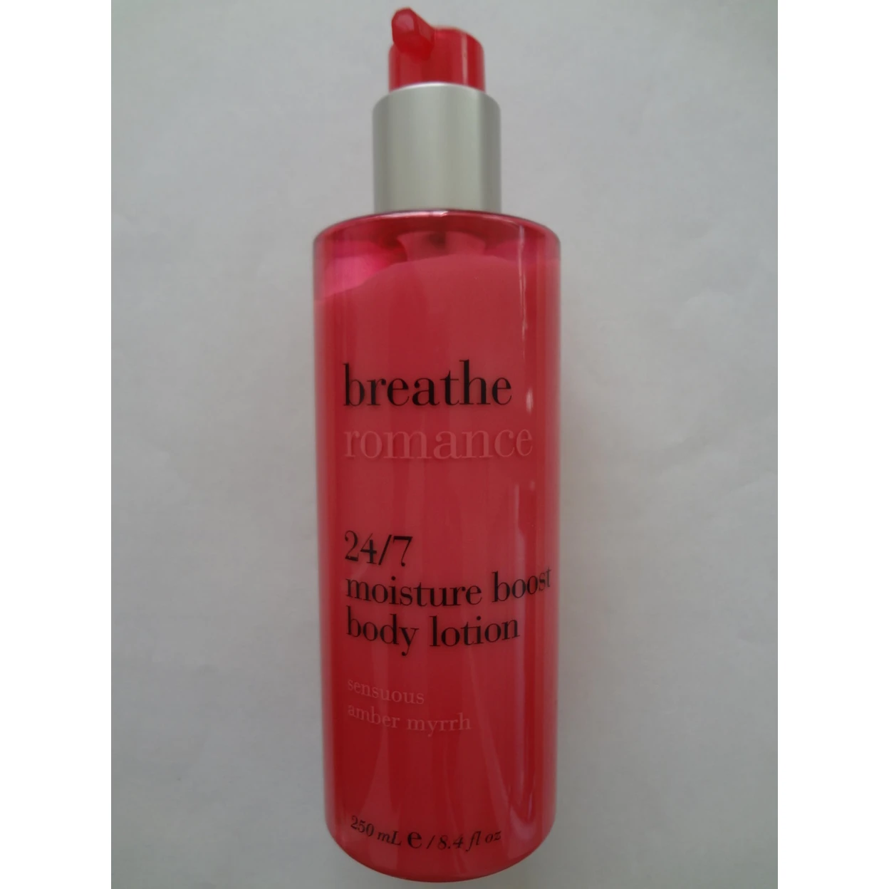 Bath & Body Works Breathe Romance Sensuous Amber Myrrh Body Lotion 8.4