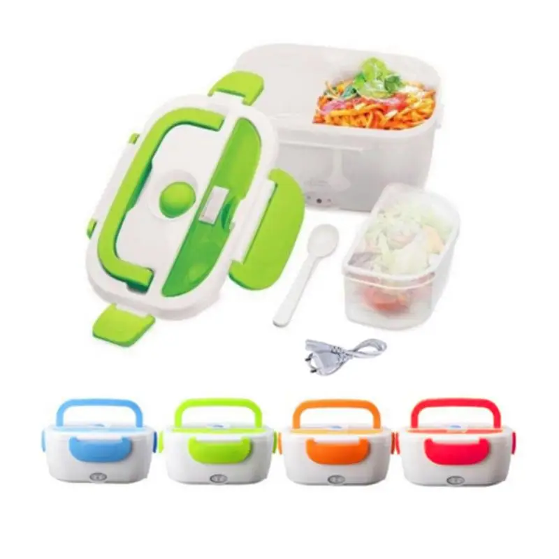 

Multi-functional Electric Heating Lunch Box Portable Food Heater 2019 New Rice Container For Home Office Car For Kitchen Supply