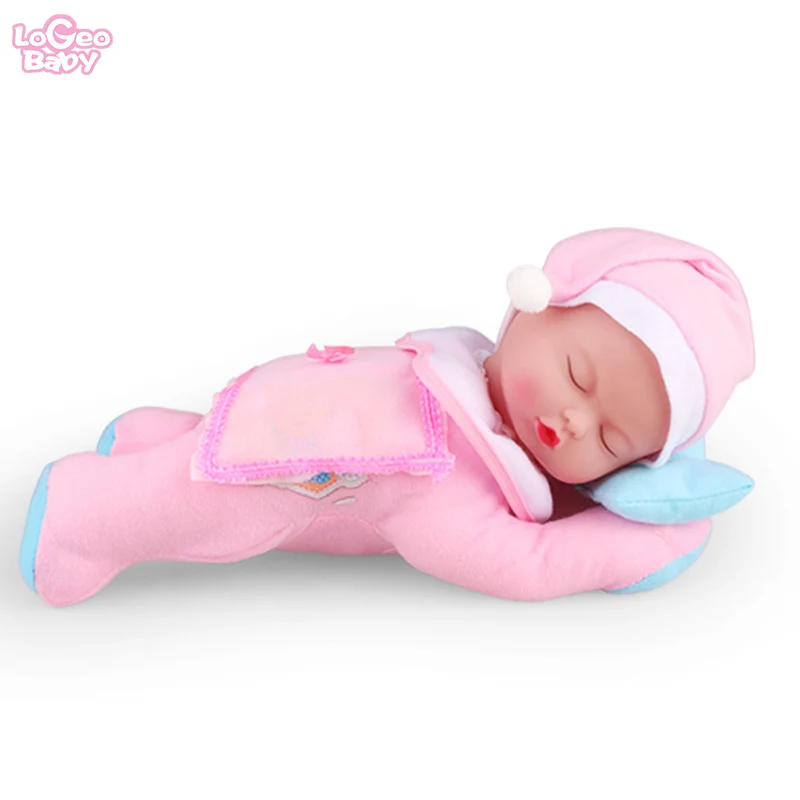 

Logeo Baby 11" Reborn baby doll soft body Lifelike sleeping bebes reborn doll Newborn Baby clothes kits Kids Toys Birthday Gift