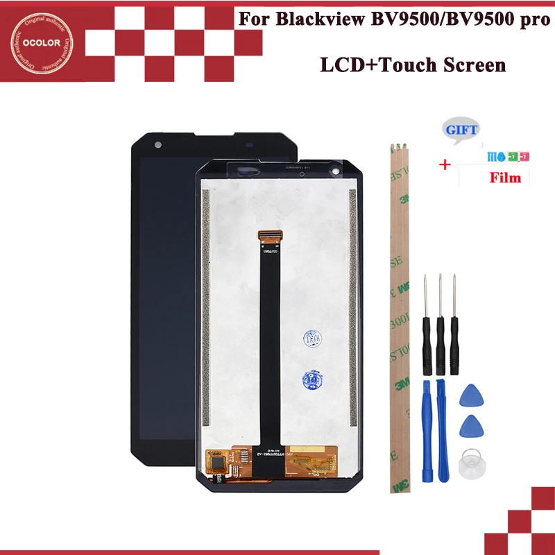 ocolor For Blackview BV9500 LCD Display and Touch Screen 5.7'' Phone Accessory Pro +Tools +Film | Мобильные телефоны и