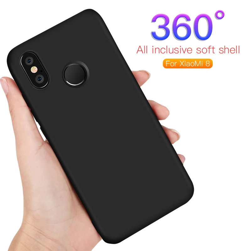 Matte TPU Case For Xiaomi Pocophone F1 Mi 8 SE 6X 5S Mix 2 S2 Ultra Thin 0.4mm Soft Cover Redmi Note 5 Pro 4X 6Pro |