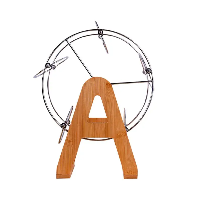 

Set of Ferris Wheel Flowerpots White Ceramic Garden Decor Planters Succulent Planter Pots with 5 Mini Bonsai planter