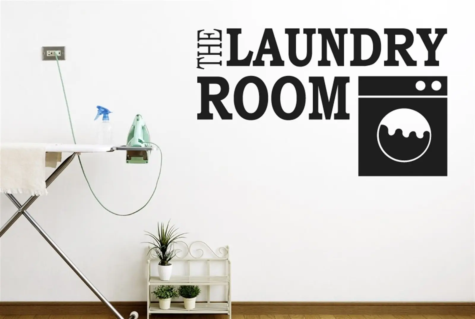 The Laundry Room removable vinyl Wall Stickers Art Decalswall sticker