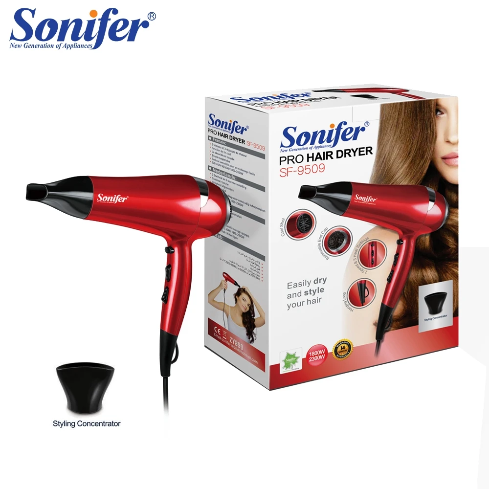 

2300W Best Professional Hair Dryer Brush Household Electric Blow Dryer Hot And Cold Wind Salon Equipment Sonifer