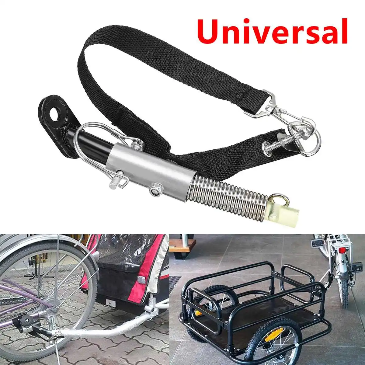 

Bike Trailer Steel Linker Bicycle Trailer Classic Hitch Universal Model Baby Pet Coupler Hitch Linker
