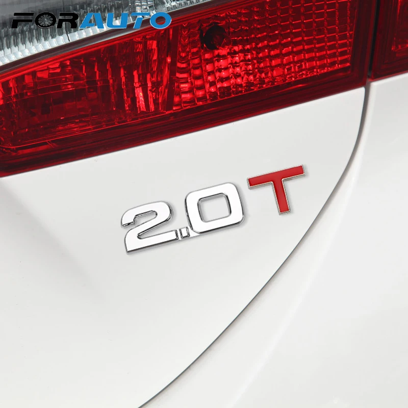FORAUTO универсальная Светоотражающая Автомобильная наклейка авто 1 8 T 2 0 цилиндр