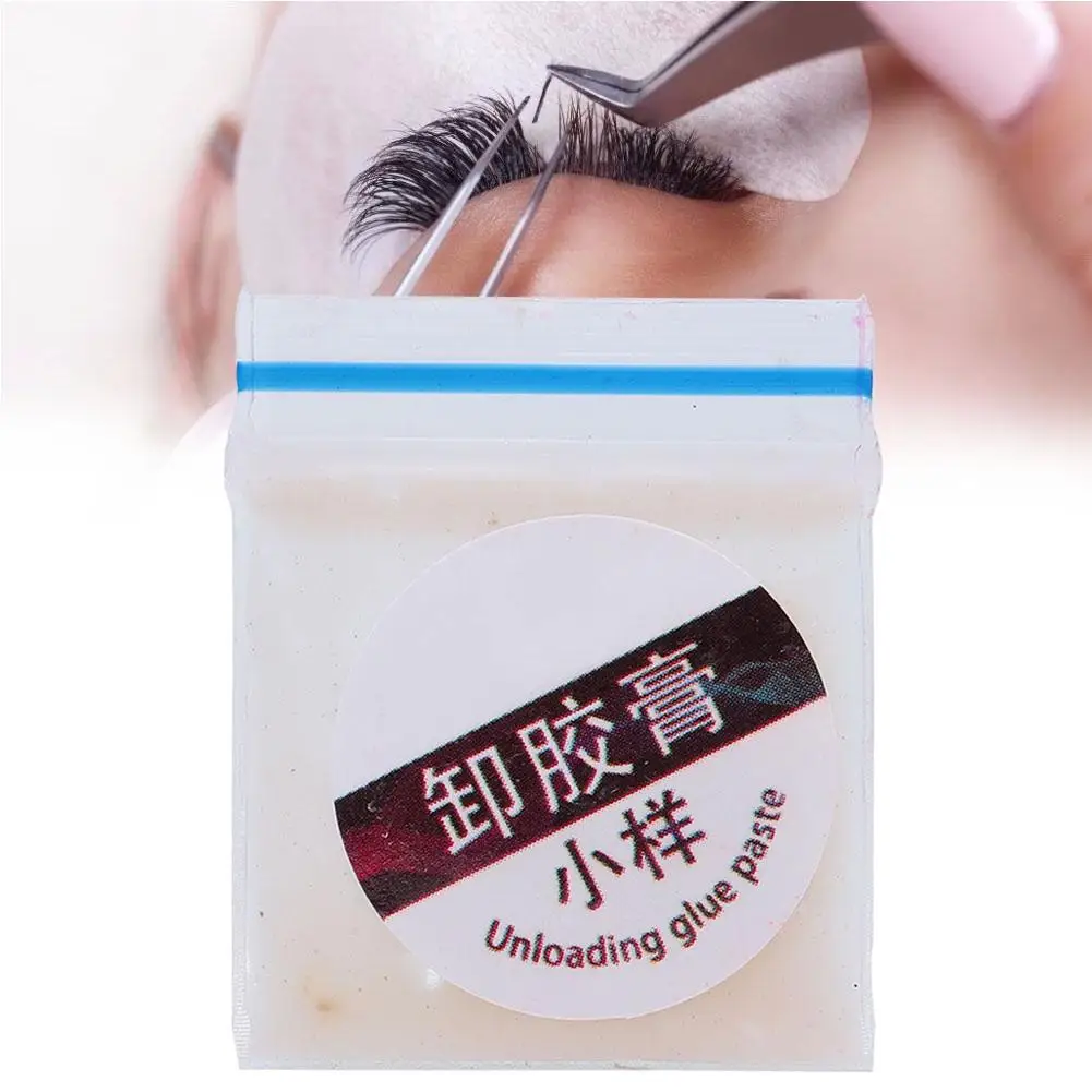 

1g Professional False Eyelash Extension Glue Remover Cream Grafting Fake Lashes Adhesive Gel Removing Cream Makeup Tools