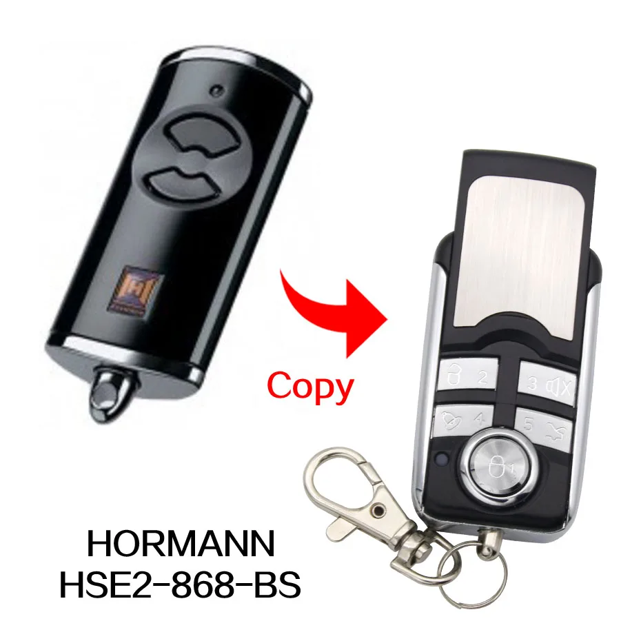 Tanie HORMANN HSE 2 BS HSE 4 BS 868MHz 868.3MHz brama garażowa drzwi pilot HORMANN 868,3MHz pilot dowiedz się