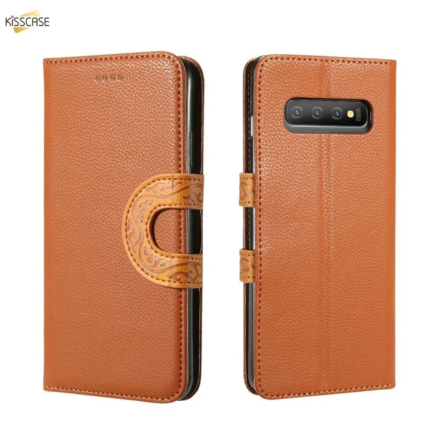 KISSCASE кожаный бумажник чехол для телефона huawei p20 p30 P10 из мягкого силикона Mulit кард