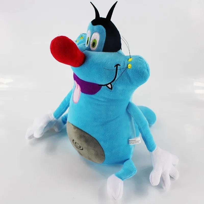 36 см Oggy и тараканы французский мультфильм Oggy плюшевая кукла игрушка, толстый кот Oggy мягкие животные кукла игрушка подарок для детей