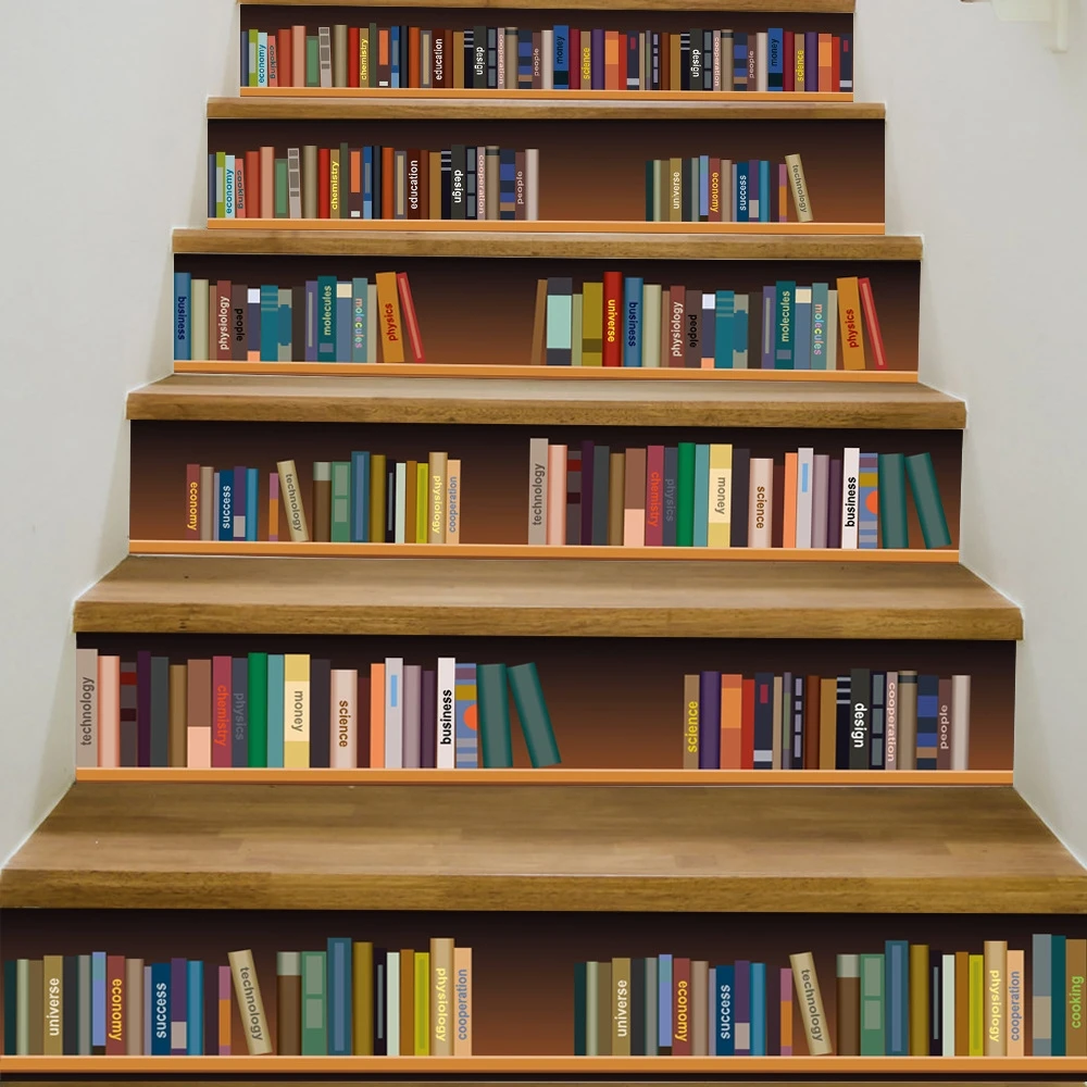 

Vinyl Deur sticker Simulation 3D Stairs Stickers Home Decorative Stair Wall Decals Floor PVC Waterproof Wall Stickers