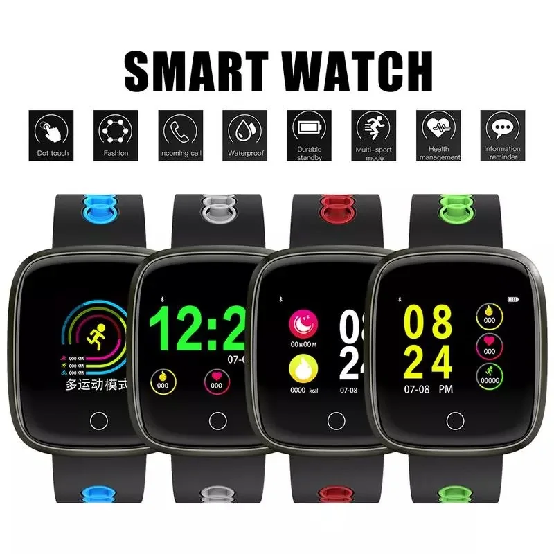 

DK03 Smart Watch OLED Color Screen Smartwatch Men Women Fitness Tracker Heart Rate Monitor Smart Wristband Sports Bracelet Watch
