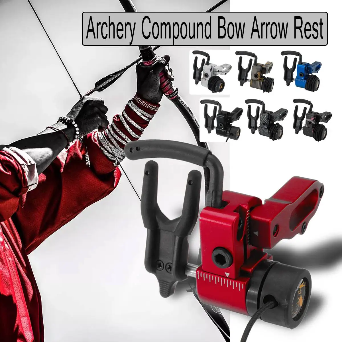 

Drop Away Arrow Rest Adjustable Speed Arrow Rest for Archery Compound Bow Right Hand Fall Away Arrow Rest