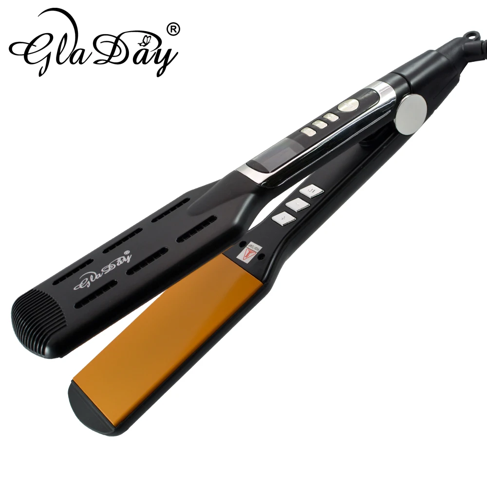 

2018 New Arival Professional Ceramic Flat Iron Hair Straightener Styling Tools With MCH Fast Heat Up To 230 Degree