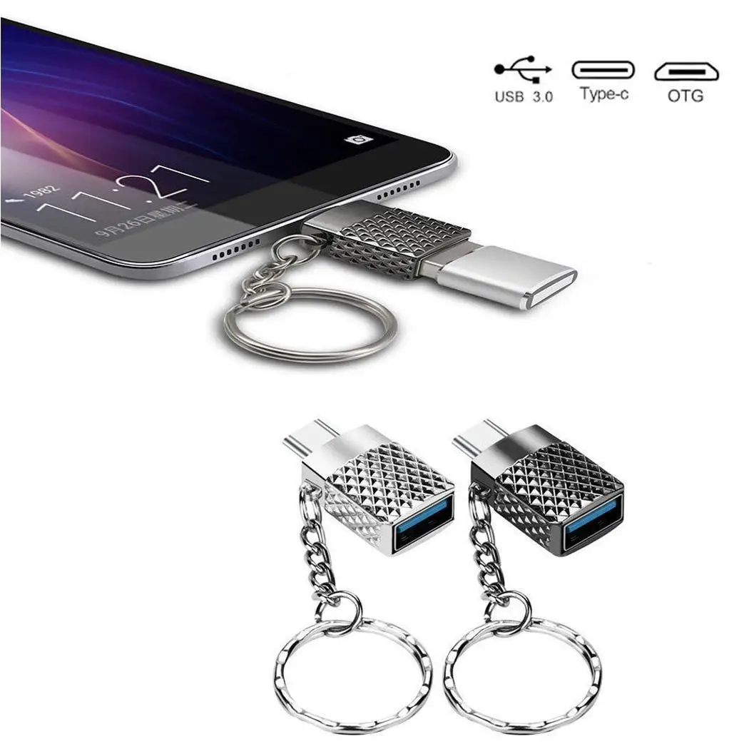 Портативный адаптер конвертер с разъемом USB типа C для кабеля OTG|Адаптеры SIM карт| |