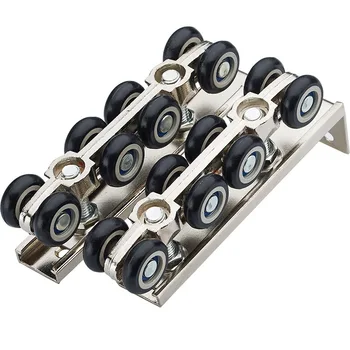 

Sliding Door Silent Lift Wheels Home Doors & Windows Hardware accessories 8 wheels pulley