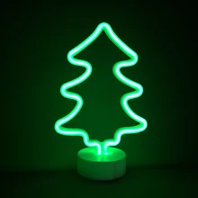 Christmas tree night lighting desk lamps home decoration kid's lights 3AA batteries operated neon LED lamp party decor Christmas tree night lighting desk lamps home decoration kid's lights 3AA batteries operated neon LED lamp party decor