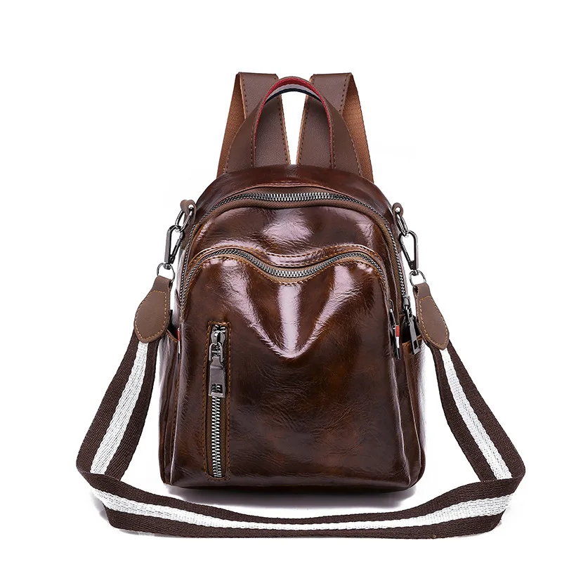 

Fashion Women Backpacks Leather Vintage Backpack Shoulder Bags Girl Daypack Women School Bag Female Rucksack Feminine Mochila