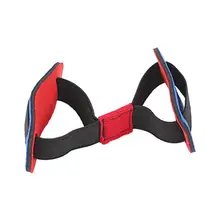 Синяя ткань ортопедическая накладка от корректор для косточки на ноге ткань эластичный носок экстраверсия фиксирующая лента коррекции ночной уход за ногами корректор bunion устройства